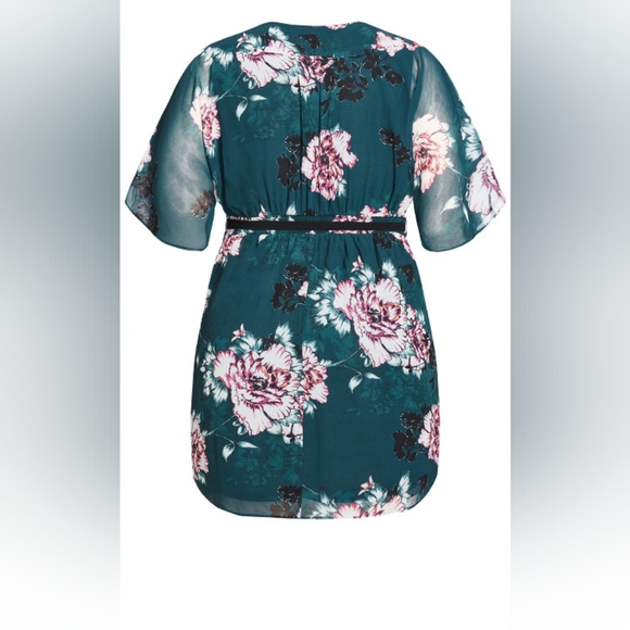 City Chic jade blossom dress new in package. 18W, 20W - Picture 5 of 5
